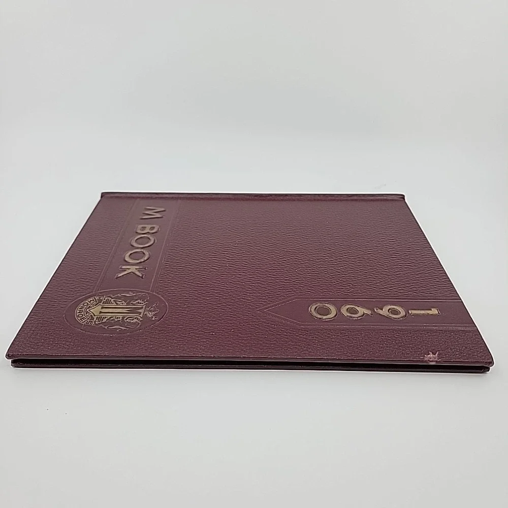 1960 Yearbook Monroe High School Wisconsin WI - M Book - Many Signatures